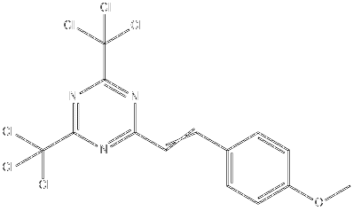 2,4-Bis(trichloromethyl)-6-(4-methoxystyryl)-1,3,5-triazine